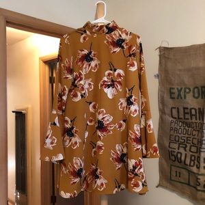 Mustard Yellow Dee Elly mini dress